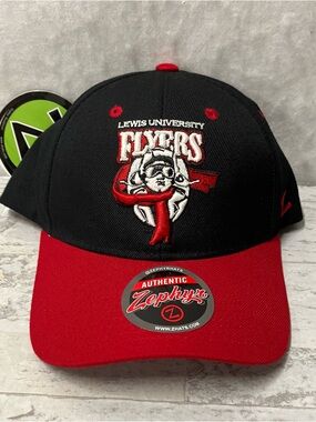 Lewis University Flyers Hat Cap Strap Back College Zephyr Mens One Size NEW